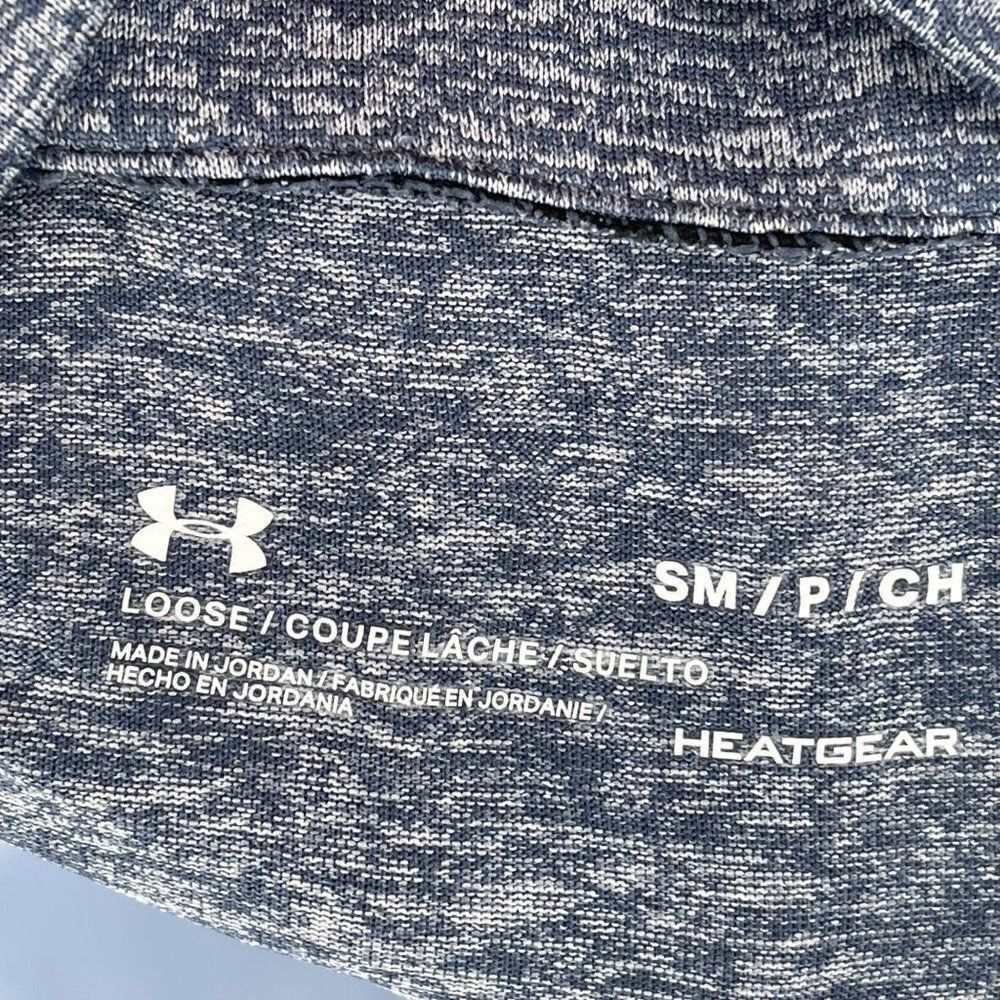Under Armour Heatgear Zip-up Pullover Athletic Top - Picture 7 of 10